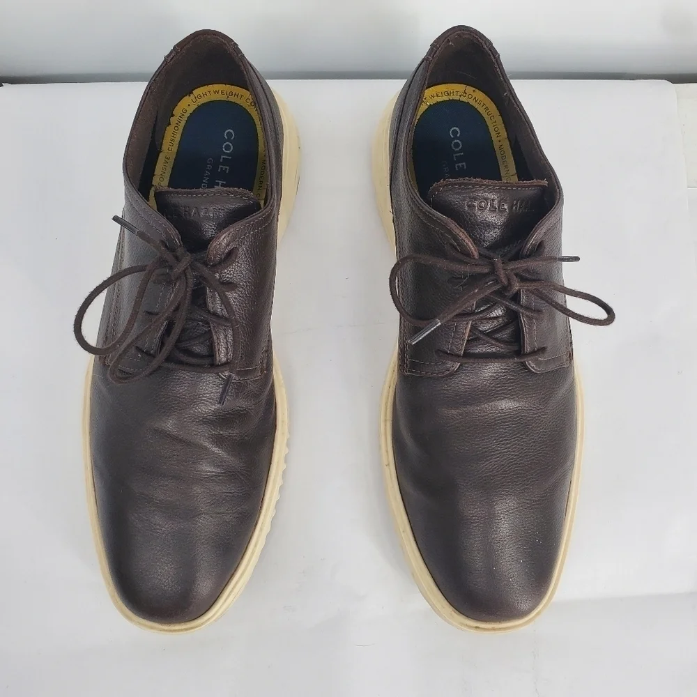 Cole Haan Shoe  Men's 12 M Grand+ Plain Toe Oxford Golf C36982